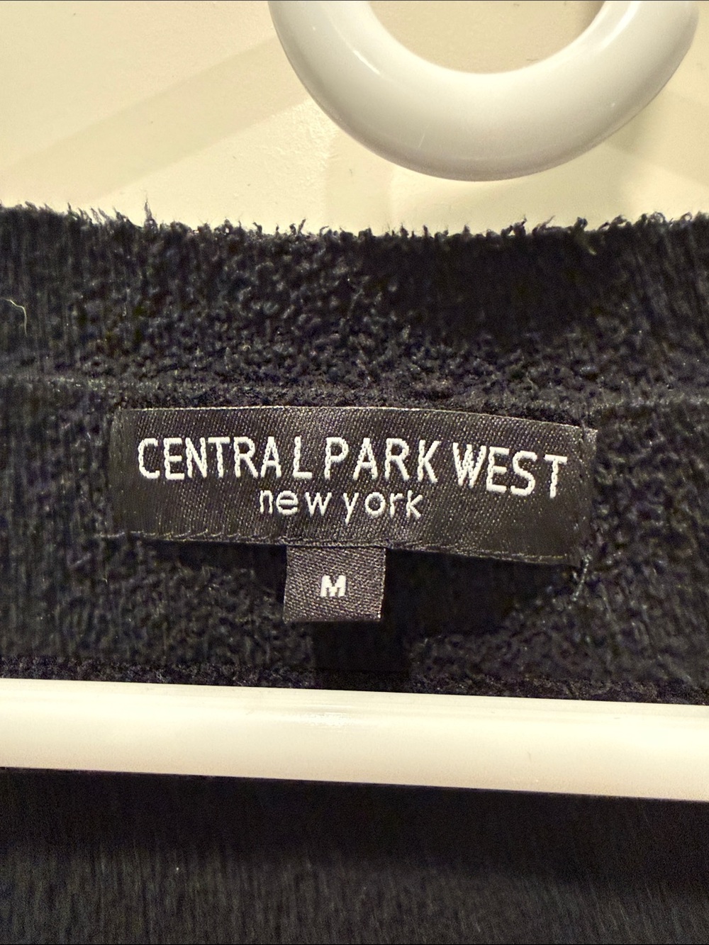 Central Park West Black Cropped Button Cardigan with Matching Tank - Picture 2 of 9